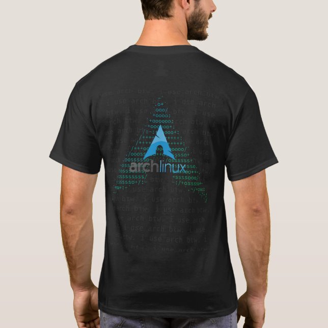 ich verwende Bogen pocketfetch Logo T-Shirt (Rückseite)