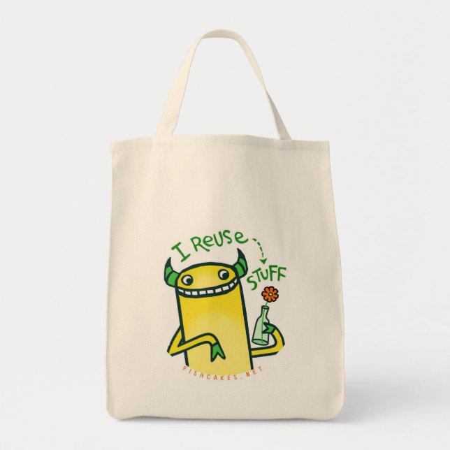 Ich verwende Material wieder -- Taschen (Vorne)