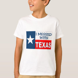 Ich verwirrte mit Texas T-Shirt