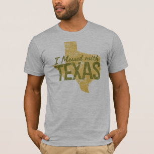 Ich verwirrte mit Texas T-Shirt