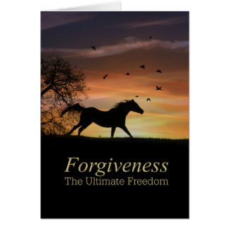 Ich verzeihe dir die Karte, alles ist vergeben