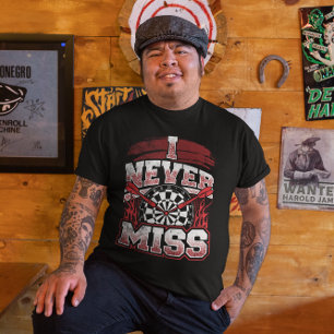 Ich verzeihe nie - legendärer Dart Champion T-Shirt