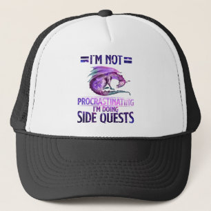 Ich verzögern nicht, ich führe nebenbei Quests d Truckerkappe
