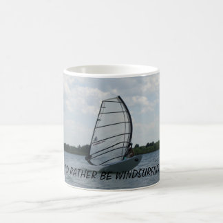Ich VIELMEHR WINDSURFING Kaffeetasse