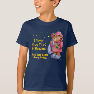 Ich wachse nie von der Lesung müde T-Shirt