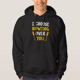 Ich wähle das Rudern über Ihre Skulptur und das Ke Hoodie