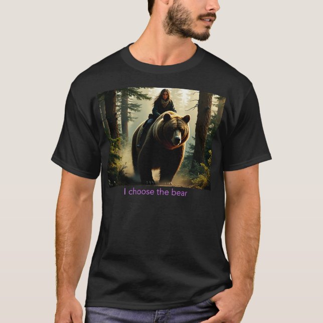Ich wähle den Bären 1 T-Shirt (Vorderseite)