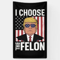 Ich wähle den Felon Trump 2024 als republikanische