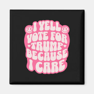 Ich wähle den Verbrecher lustiger Trump Patriot Re Magnet
