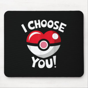 Ich wähle dich für lustige Valentinstag Liebe Herz Mousepad