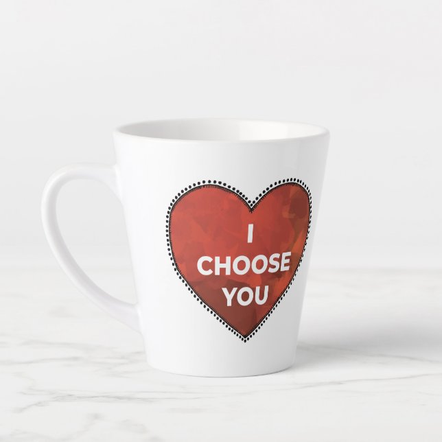 Ich wähle dich Tasse (Links)