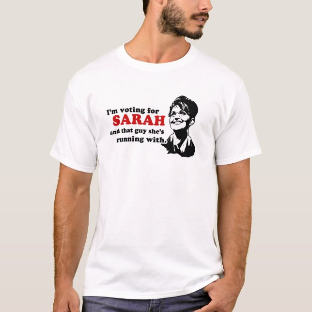 Ich wähle für Sarah und dieses Typt-stück T-Shirt (Vorderseite)