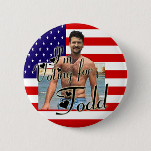 Ich wähle für Todd! Button