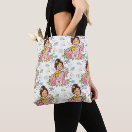 Ich wähle gegenwärtige achtsame Mutter im Blumenmu