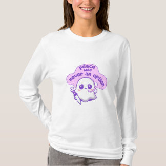 Ich wähle Gewalt Ghost Funny Skull T-Shirt