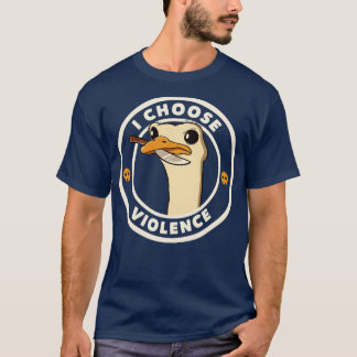 Ich wähle Gewalt Lustiger Emu von Tobe Fonseca T-Shirt