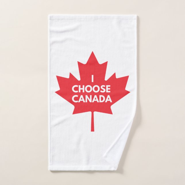 Ich wähle Kanada Handtuch (Handtuch)