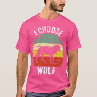 Ich wähle Wolf T-Shirt