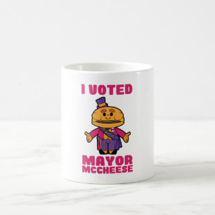 Ich wählte Bürgermeister Mccheese Kaffeetasse
