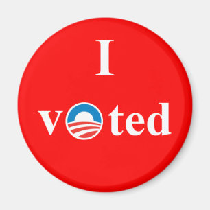 Ich wählte für Obama Magnet