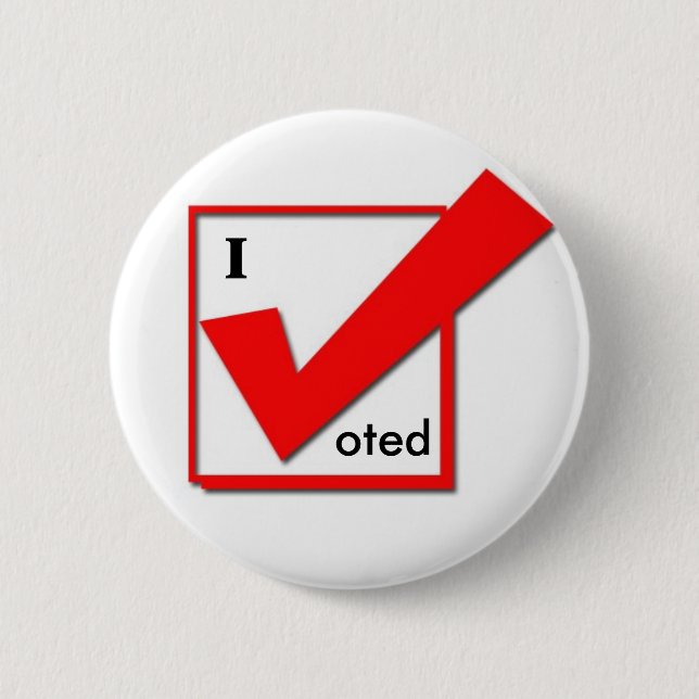 Ich wählte Karo Button (Vorderseite)