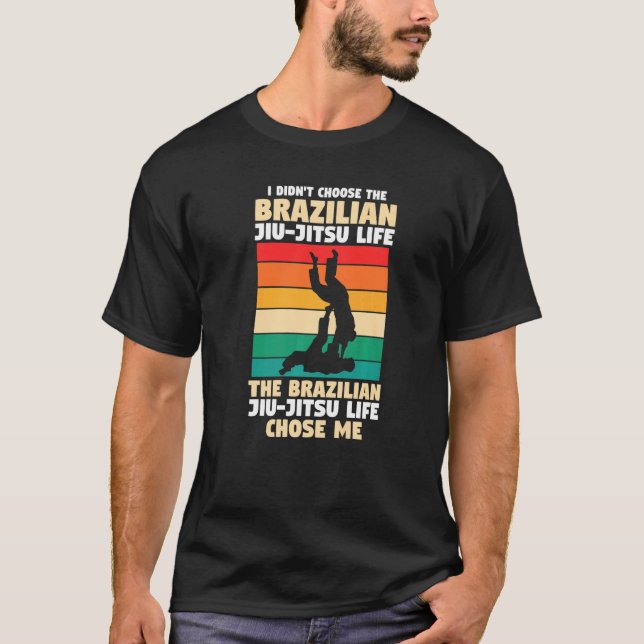 Ich wählte nicht den brasilianischen Jiu-Jitsu BJJ T-Shirt (Vorderseite)