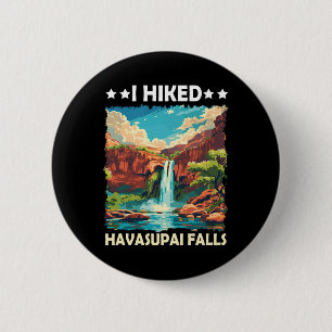 Ich wanderte durch Havasupai Falls Grand Canyon Ca Button