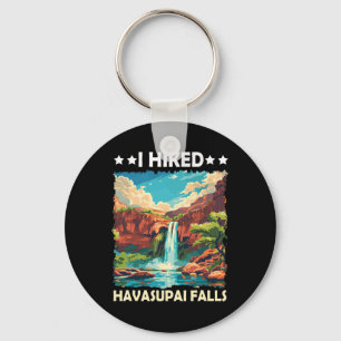 Ich wanderte Havasupai Falls Grand Canyon Camping Schlüsselanhänger