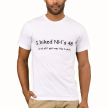 Ich wanderte T - Shirt NH 48