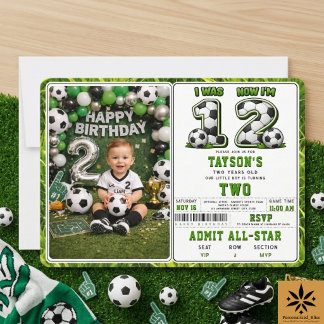 Ich war 1 jetzt bin ich 2 Fußball – All-Star 2. Ge Einladung