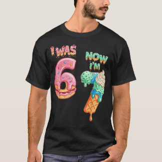 Ich war 6 jetzt bin ich 7 Lustiger 6 7 Meme 67 7.  T-Shirt