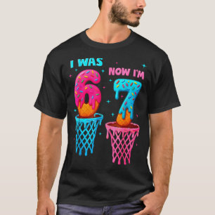 Ich war 6 jetzt bin ich 7 Lustiges 67 Meme Eis Dri T-Shirt