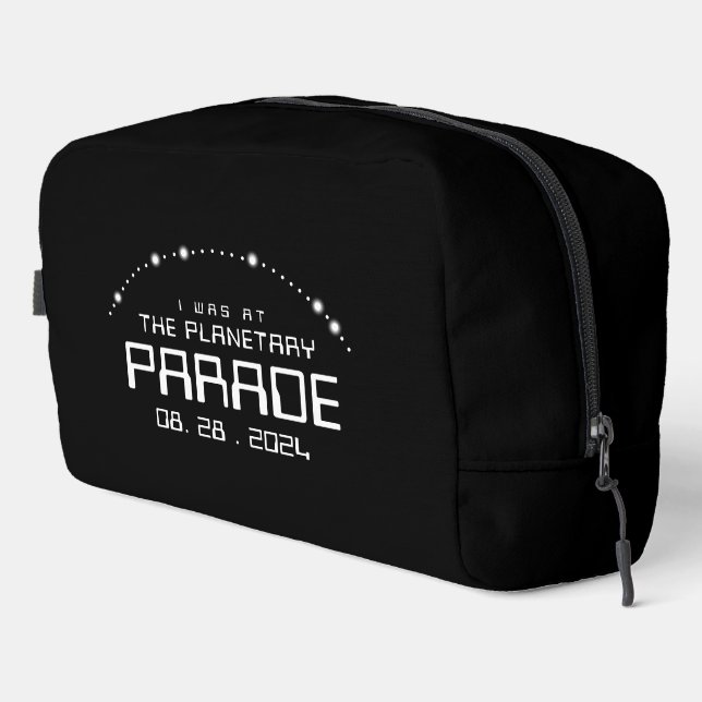 Ich war auf der Planetarade des Augusts 28, 2024 Waschbeutel (Rechte Ecke)