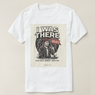 ICH WAR DA - Bitcoin Herren T-Shirt
