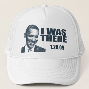 ICH WAR DORT - Präsident Obama Inauguration Truckerkappe