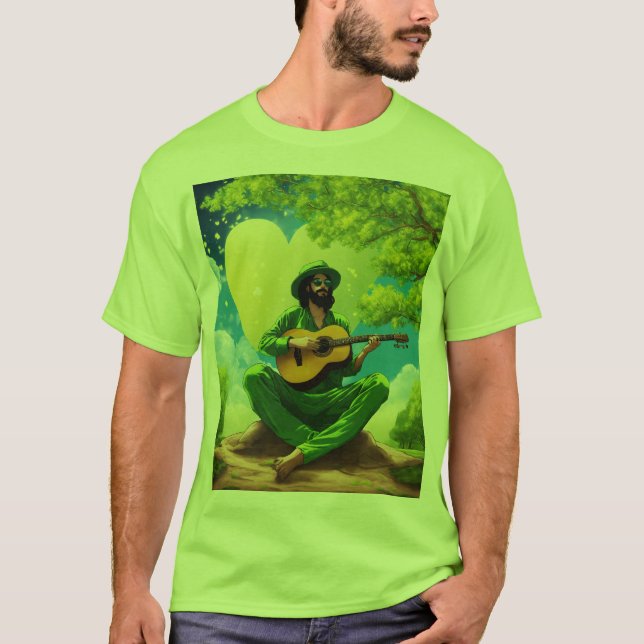 Ich war dort: Psychedelic Reggae Vibes T - Shirt (Vorderseite)