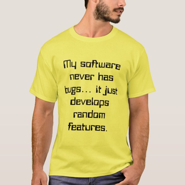 Ich war ein Geek, bevor es cooles Shirt war (Vorderseite)