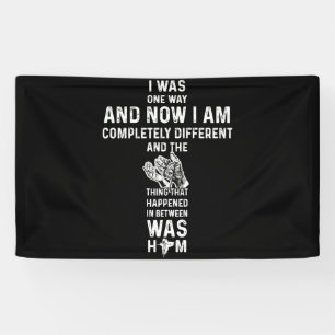 Ich war eine Möglichkeit und jetzt bin ich völlig  Banner
