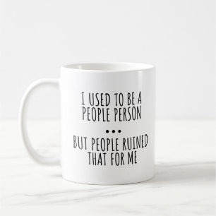 ICH WAR EINMAL EIN MENSCHENMENSCH KAFFEETASSE