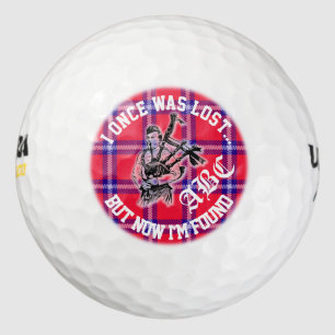 "Ich war einmal verloren, aber jetzt bin ich gefun Golfball