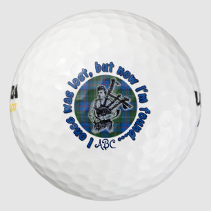 Ich war einmal verloren, aber jetzt bin ich gefund golfball