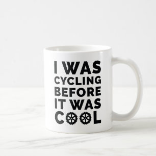 Ich war Fahrrad, bevor es Cool war Kaffeetasse
