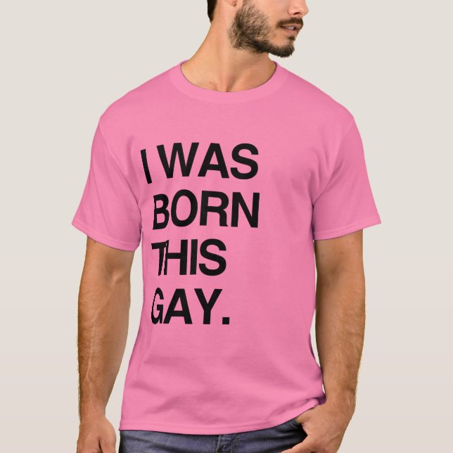ICH WAR GEBOREN, DASS DIESES SPIEL T-Shirt (Vorderseite)