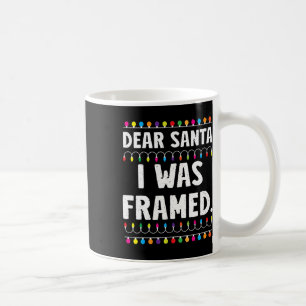 Ich war Gerahmt Weihnachten Matching Familie Pajam Kaffeetasse