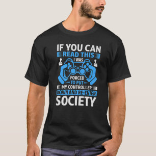 Ich war gezwungen, meinen Controller unter das lus T-Shirt