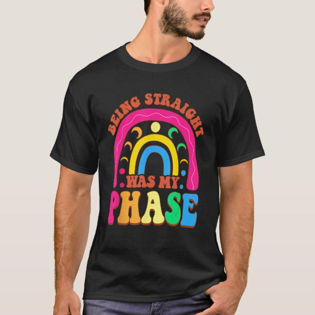 Ich war in meiner Phase als LGBT Pride Mont T-Shirt (Vorderseite)