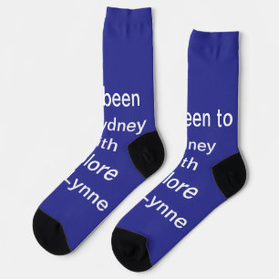 Ich war in Sydney, um mit Lynne zu erforschen Socken