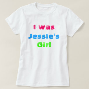 Ich war Jessie's Girl 80's Party Shirt
