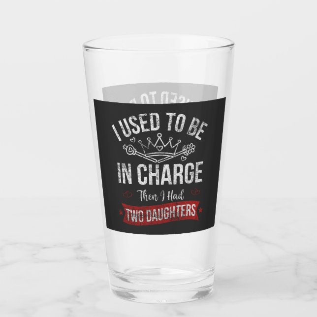 Ich war mal Chef, dann bekam ich zwei Töchter Glas (Vorderseite)