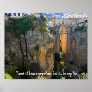 Ich war nicht überall, aber es steht auf meiner Li Poster